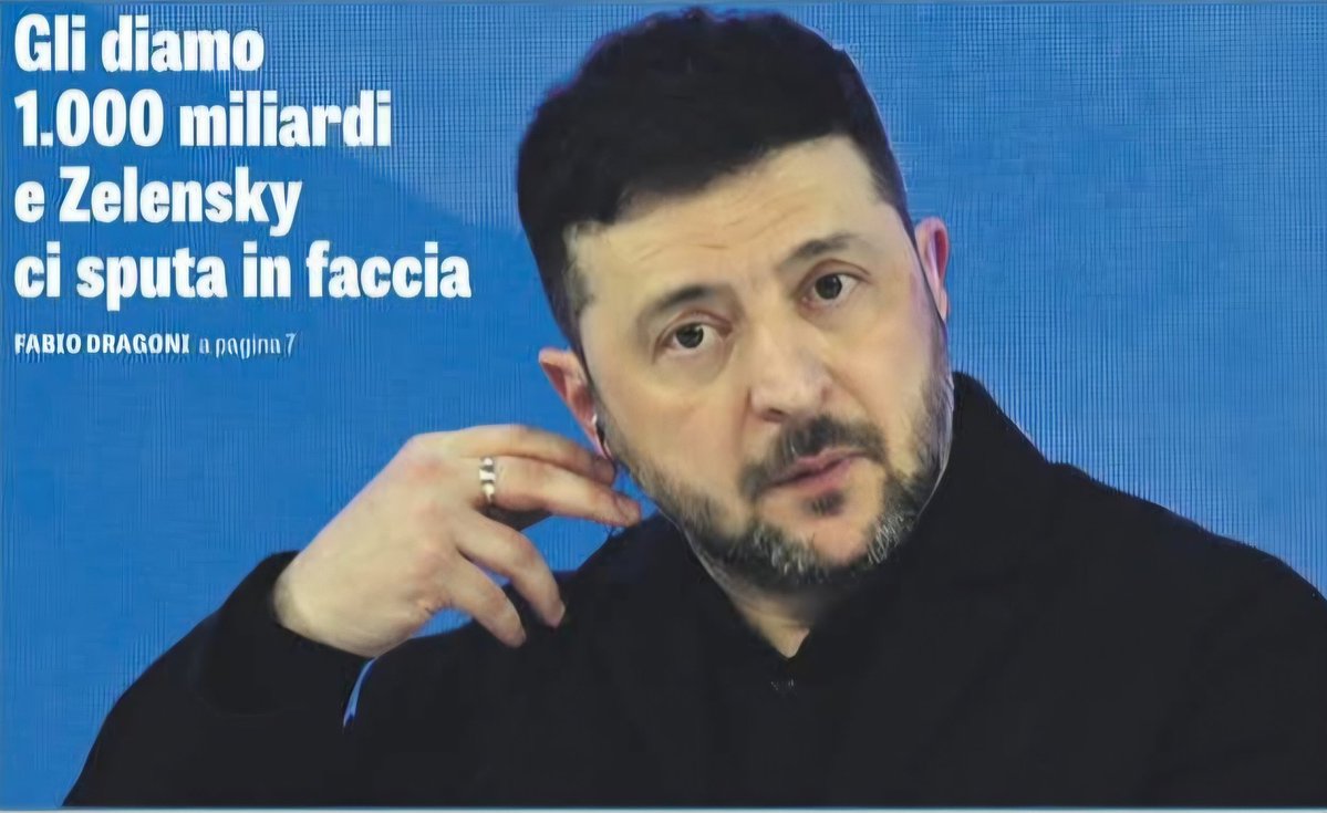 roxsasso's tweet image. Ognuno ha ciò che si merita.
E la UE dopo aver riempito Zelensky e amici vari di soldi degli Europei e averci portato ad un passo da una guerra mondiale, ora si prende meritoriamente gli insulti da parte del capo del governo ucraino.
Struggente poi la reazione di chi ha…