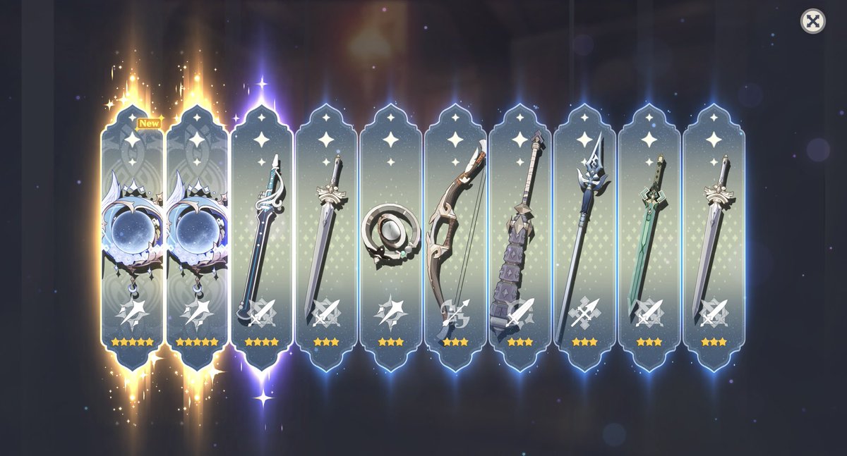 MY FIRST EVER DOUBLE ON THE WEAPON BANNER. COLUMBINAAAAAA😭🩷