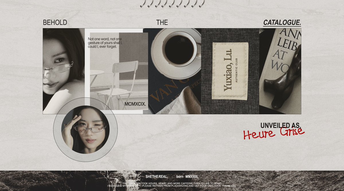 sherealest's tweet image. Mind to help repost? Thanks a bunch! .🌻 ݁ ˖

Hi! Kenalan sama empat anak baru aku, yuk? Kalau ada yang kurang aman, kindly let me know through DMs. Any kind of feedback is highly appreciated, really. ♥︎

꒰t. layout #zonauang ꒱