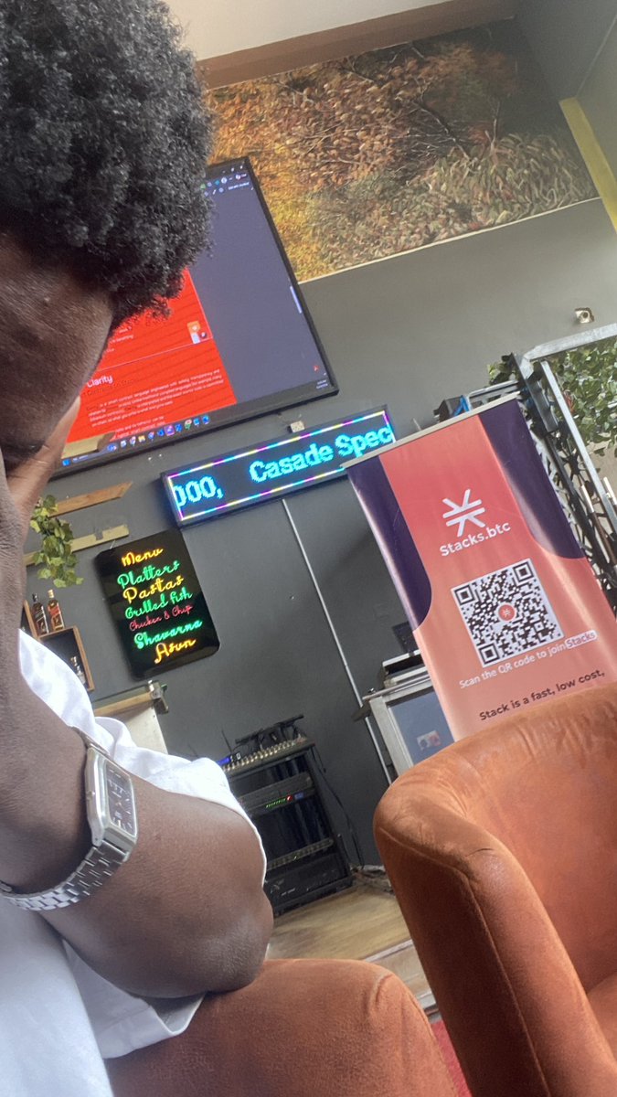 smithleecrypt's tweet image. Live at @Stacks event Ibadan 
#stacksbtc