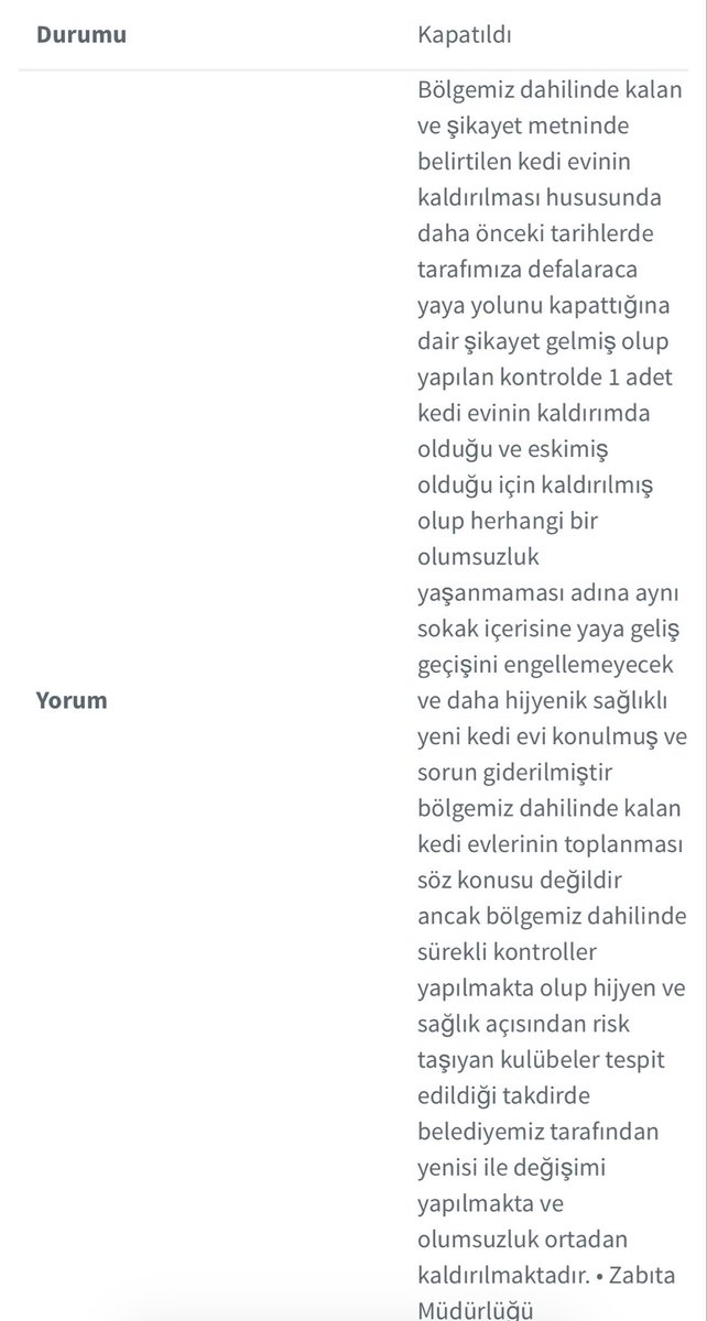 berfukiziltan's tweet image. 7. Günde @kadikoybelediye zabıtası kopyala-yapıştır cevaplarına devam edip dilekçeleri kapatıyor. Kamera kayıtlarında bile yeni ve temiz olduğu görünen kedi evi nereye götürüldü? @mesutkosedagi zabıtanız niye cevap veremiyor bu soruya?