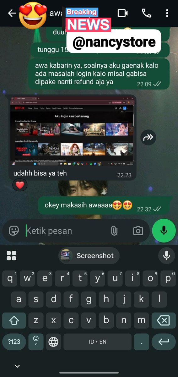 nancy | perdana jualan app prem tweet media