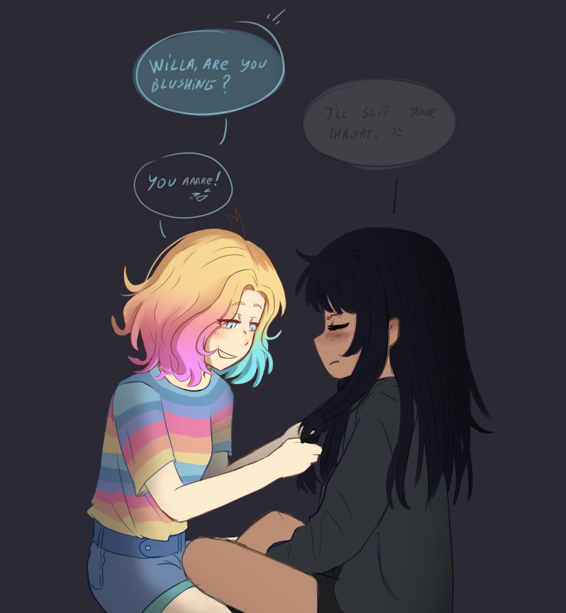 TiredF0x36's tweet image. doodles I gave up mid way, but they lowkey cute
#wenclair #wednesday