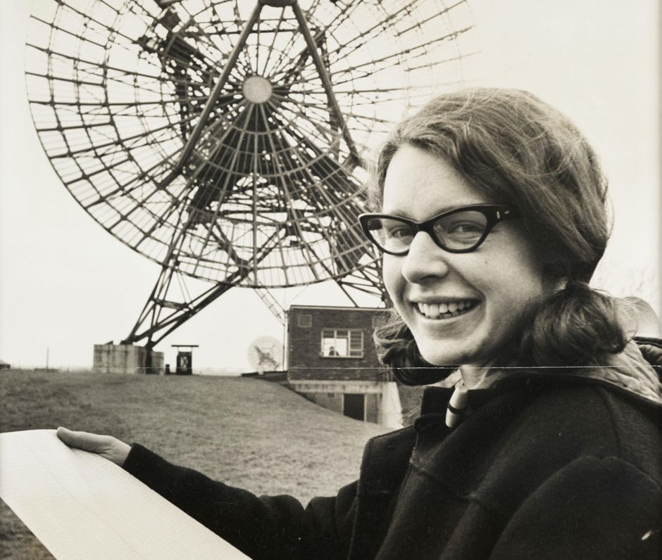 In 1967, Bell Burnell (aged 24) was working on her Ph.D. at Cambridge when she discovered Pulsars. The discovery was one of the greatest breakthroughs in the history of astrophysics.