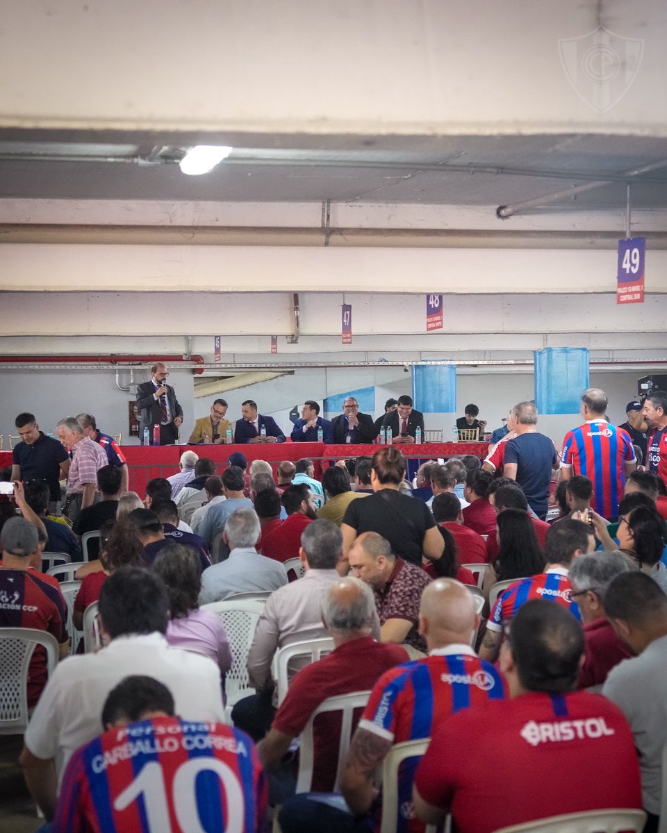 #AsambleaCCP | Inicia la Asamblea General Ordinaria del Club Cerro Porteño, al momento del llamado de la segunda convocatoria de las 09hs
