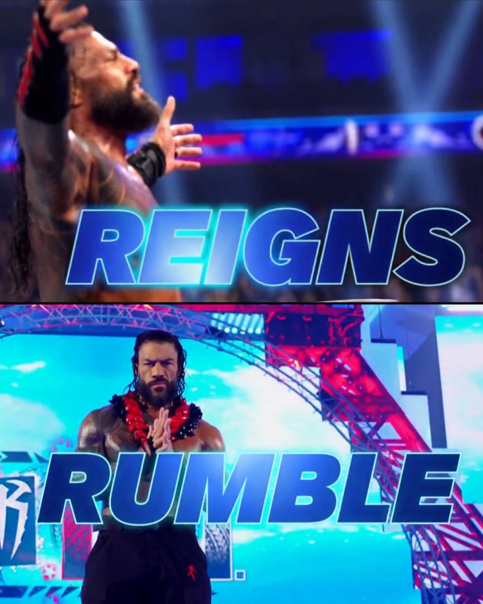 Just a friendly reminder :- 
This isn’t the Royal Rumble, it’s the Reigns Rumble. 🔥🐐

#RomanReigns