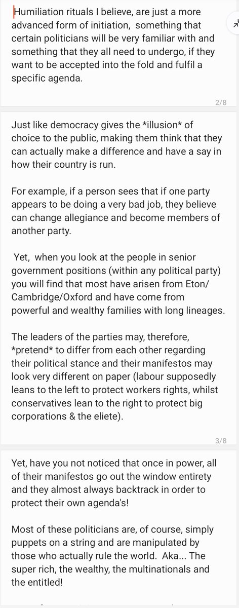 Truth07036156's tweet photo. @EssexPR ⚠️All referendums &amp; all elections are entirely rigged, right down to their coded numerical results.

⚠️The batton of power is simply passed between one party to another, at a time that is strategically planned out, in order to suit all sides &amp; individual agenda's!

Truth bombs ⬇️ https://t.co/EplJ0xQ3M5