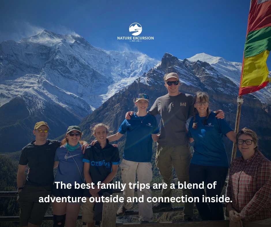 n_excursion's tweet photo. 𝐖𝐡𝐲 𝐟𝐚𝐦𝐢𝐥𝐲 𝐭𝐫𝐢𝐩 𝐢𝐧 𝐍𝐞𝐩𝐚𝐥 𝐇𝐢𝐦𝐚𝐥𝐚𝐲𝐚𝐬?
A family trip is the best fun because it combines thrilling outdoor adventure with deep, cozy connection inside. 
📷 https://t.co/wCaBwWEKki
#NatureExcursion #familytrip #FamilyVacation #AdventureAwaits https://t.co/VAdeRt4Zl3