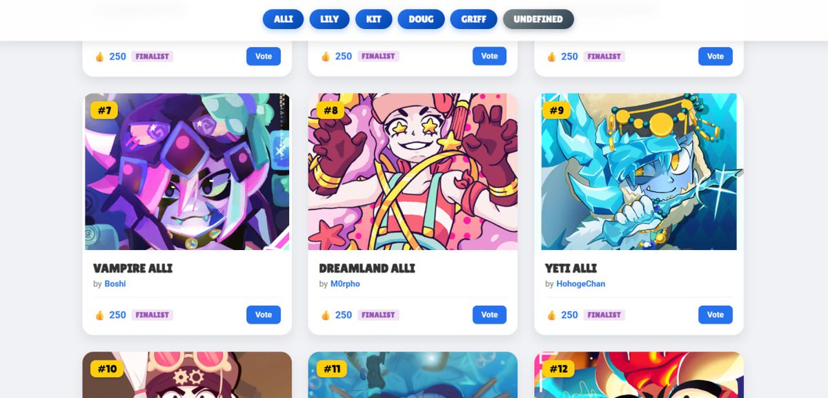 UPDATED VERSION OF MY WEBSITE 

#SupercellMAKE
1. Now "Vote" button works (you can go to the real skin page now) ✅️
2. Added fast-section scroll buttons for all brawlers at the top ✅️

LINK: heroic-boba-049f12.netlify.app
