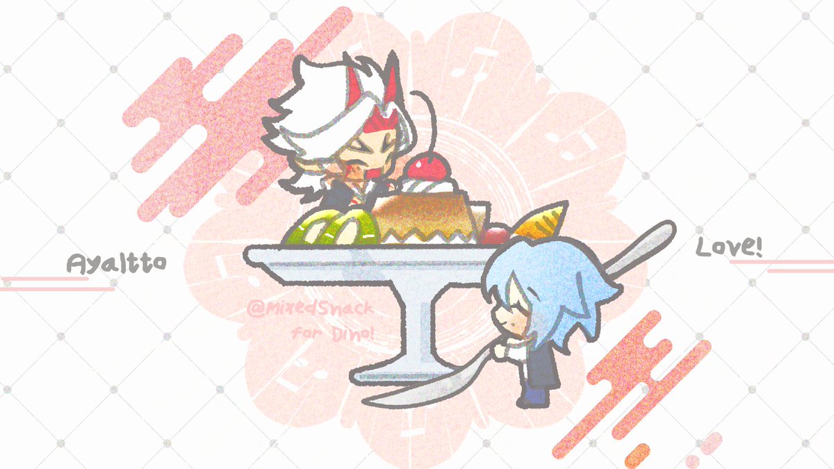 Look what <a href="/Mixedsnack/">Cho 🍀 🔜 ComiPara 6 E16-17</a> made me btw. If you like #Ayaitto and currently not alr following them what r u doing 
#绫荒