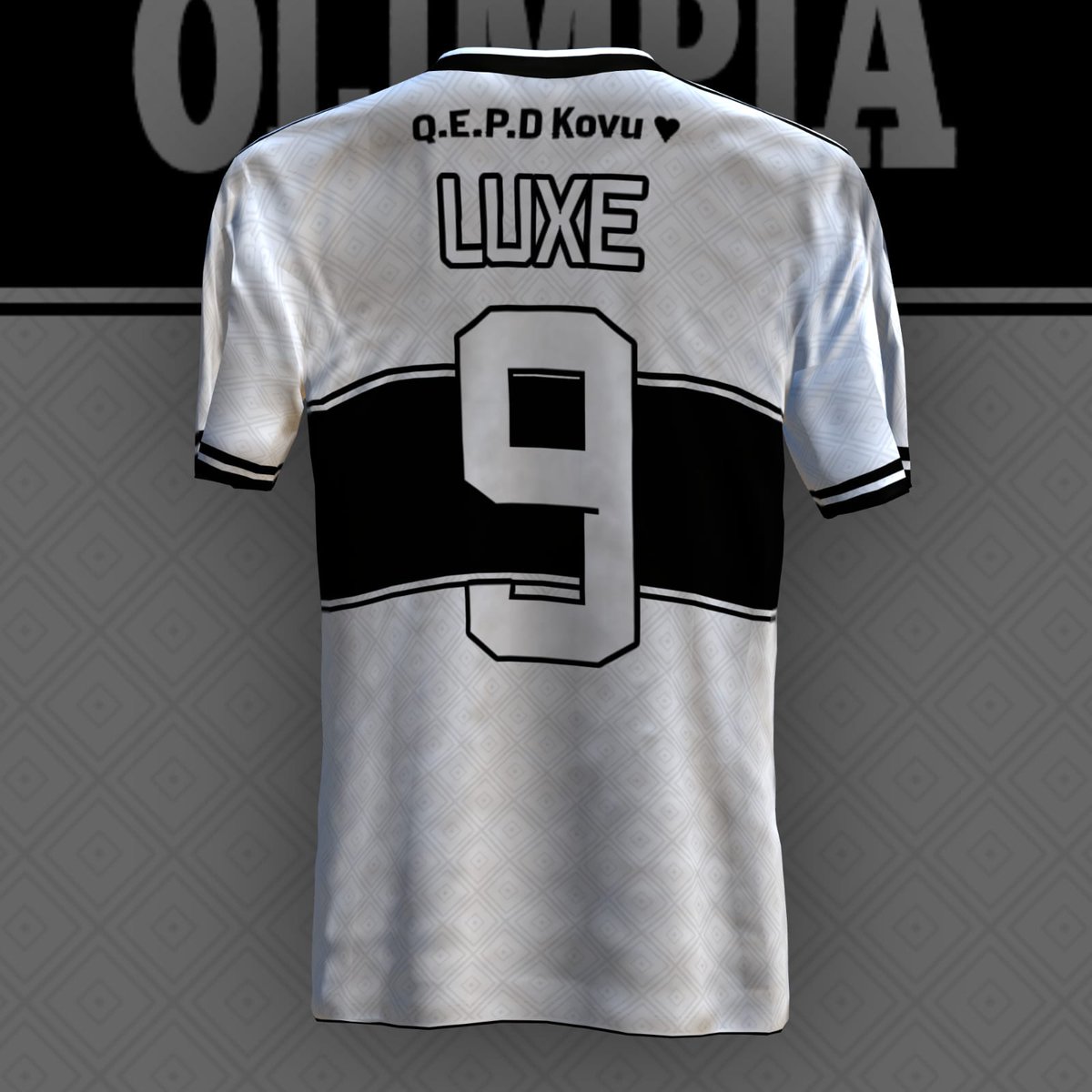 𝑯𝒊𝒔𝒕𝒐𝒓𝒊𝒂 𝒉𝒆𝒄𝒉𝒂, 𝑯𝒊𝒔𝒕𝒐𝒓𝒊𝒂 𝒑𝒐𝒓 𝒉𝒂𝒄𝒆𝒓...

Presentamos la nueva Home Kit 2026 del Club Olimpia Gang, inspirada en una camiseta clásica e histórica de este club.

Con un homenaje especial para nuestra leyenda absoluta, Luxe Vevo.

#EstoEsOlimpia🤍🖤