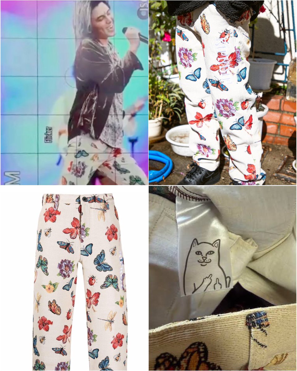 2026年1月24日 Lollapalooza Indiaで着用のパンツ RIPNDIP Monarch