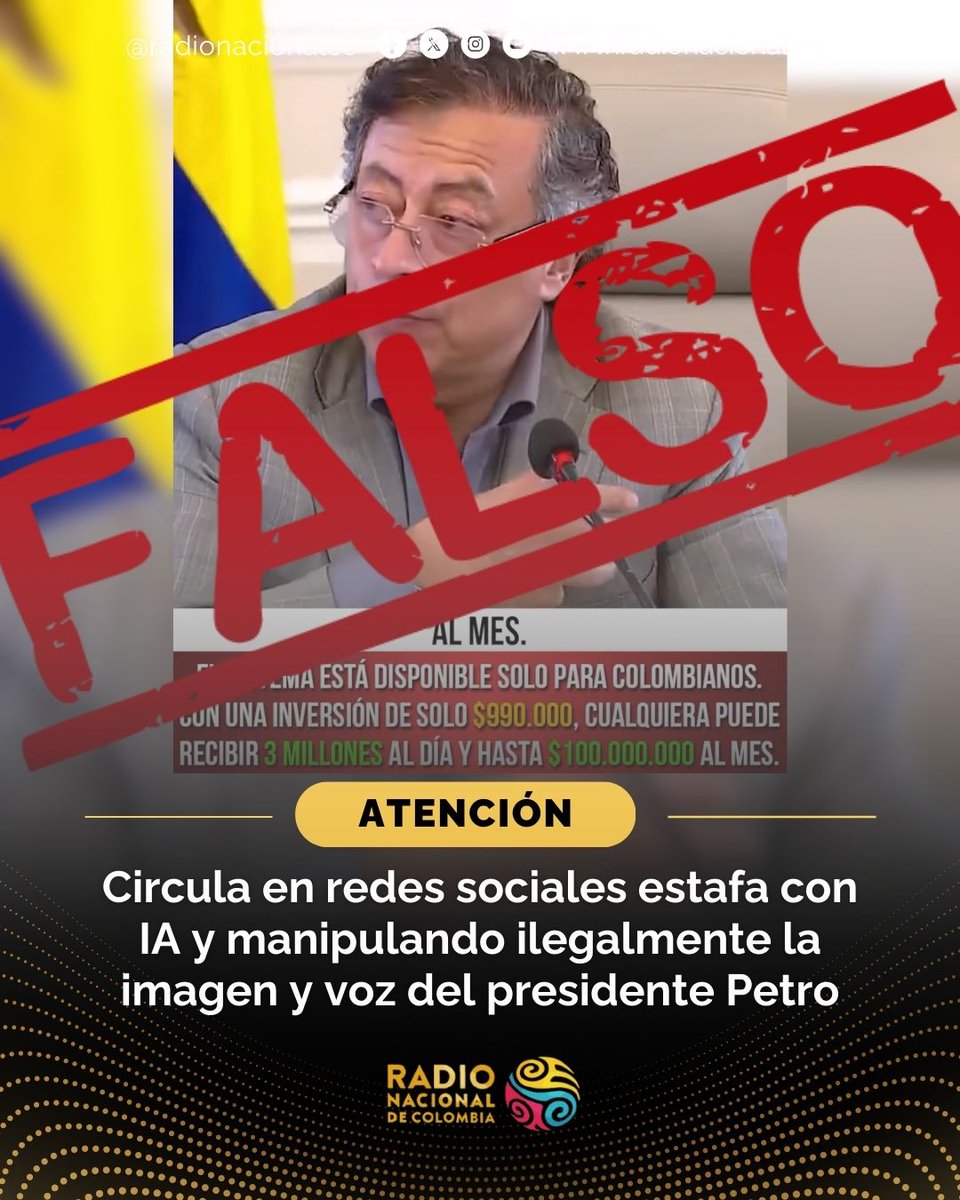 Radio Nacional CO tweet media