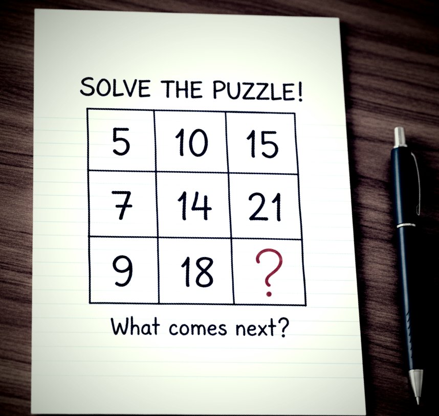 CrucialN's tweet photo. Solve This If You’re Smart 😎🧠
#SolveThis
#PuzzleChallenge
#BrainTeaser
#MindGame
#ThinkSmart
#BrainWorkout
#CanYouSolveIt
#PuzzleTime
#LogicPuzzle https://t.co/tsj9gntftD