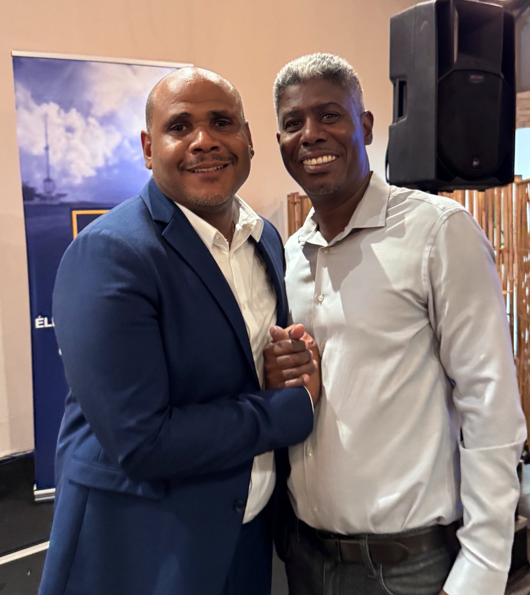 Magnifique soirée de lancement de campagne autour de mon camarade <a href="/LoicMartol/">Loïc MARTOL</a>.
Le Projet Pointois a l’élan, la vision et les compétences pour changer Pointe-à-Pitre. 
On y va ! 🚀 
#Municipales2026