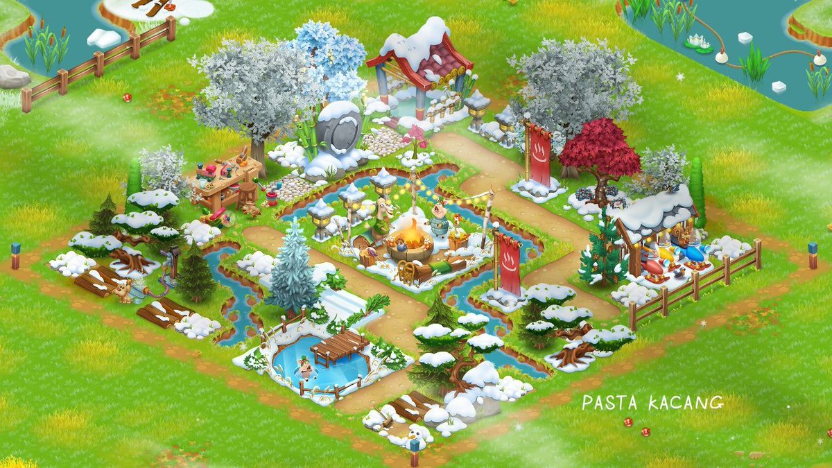 psorenji's tweet photo. 🤍hayday design festival🤍
• snowy zen • 
by #pastakacangtouch 🌰 (1) https://t.co/fQUmXjDSrZ