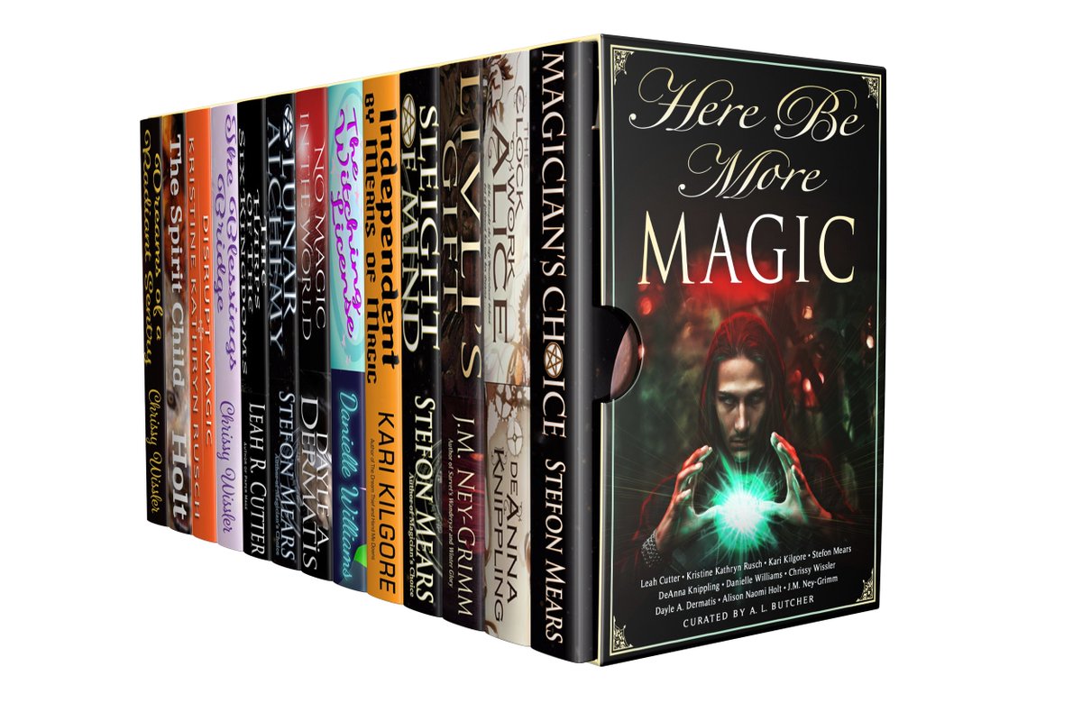 libraryoferana's tweet image. Here Be More Magic features 13 tales of wizards, seers, healers, and witches wielding magic of every kind.
books2read.com/HerebemoreMagi…
#Bundle #Fantasy #HerebeMoreMagic #Indieauthors