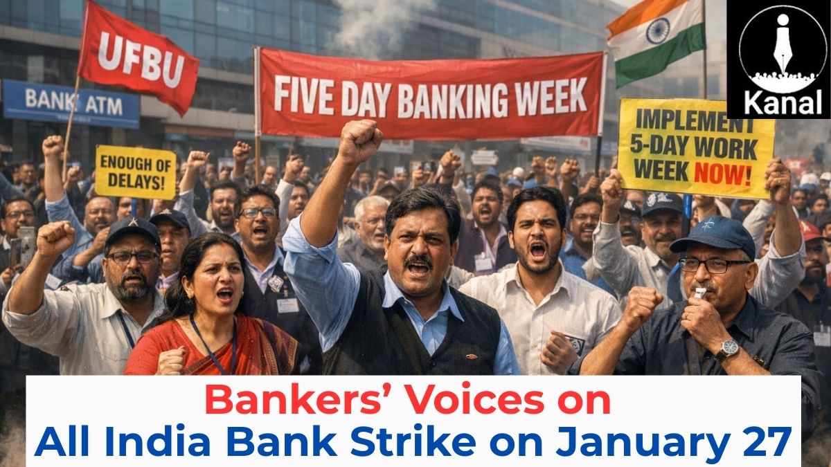 "Uninterrupted Service, Interrupted Lives." 🏦
Implementing Govt schemes❓-𝐖𝐞 𝐝𝐨 𝐢𝐭.
Ensuring 100% transparency❓-𝐖𝐞 𝐝𝐨 𝐢𝐭.
Working under heavy pressure❓-𝐀𝐥𝐰𝐚𝐲𝐬.
5-Day Banking❓-𝐒𝐭𝐢𝐥𝐥 𝐰𝐚𝐢𝐭𝐢𝐧𝐠 𝐟𝐫𝐨𝐦 𝟖𝟎𝟎+ 𝐝𝐚𝐲𝐬.

𝐄𝐧𝐨𝐮𝐠𝐡 𝐢𝐬