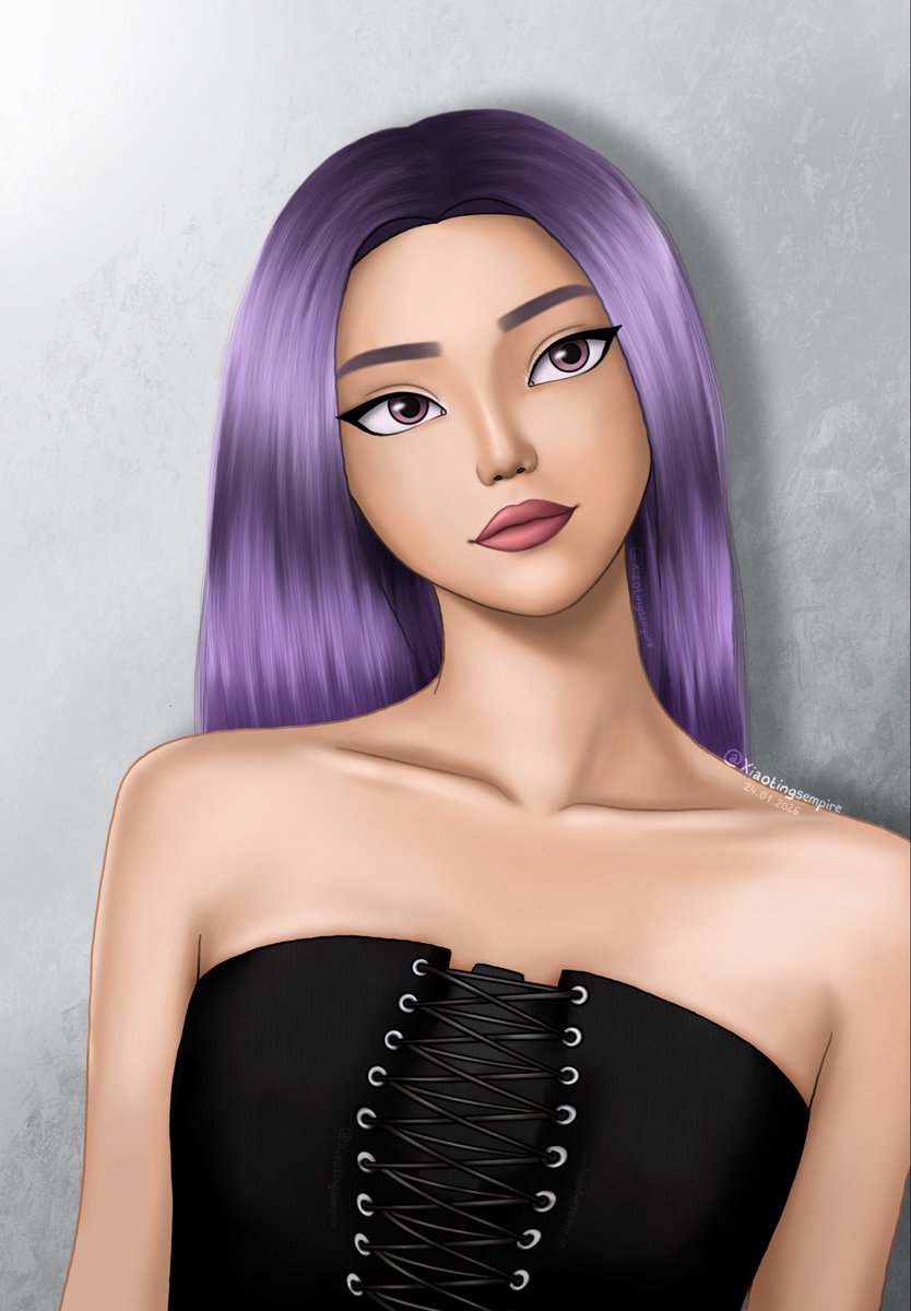Here’s my drawing of Rumi with her hair down, in a slightly different pose from the original picture.

What do you think ? 😊👏

RTs and likes are appreciated ! ❤️❤️

#HUNTRX #Rumi #EJAE #KPOPDEMONHUNTERS #drawing #art