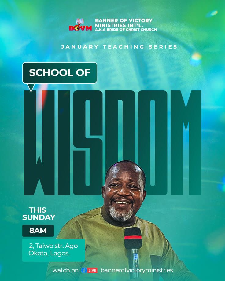 bovministries's tweet photo. Worship with us tommorow....Our School of Wisdom Series Continues. #bovm #SOW https://t.co/H8jq43hCDI