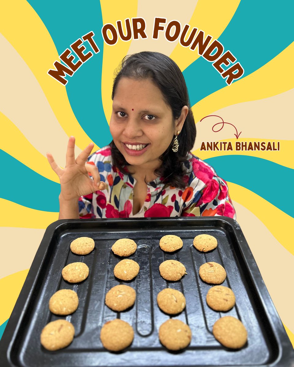 Abcd_Blr's tweet photo. The journey started during the lockdown when Ankita’s son, like all kids, wanted to have cookies from the supermarket! Items on the store shelves were  all full of chemicals, artificial shelf-life extenders and hidden sugars! As a responsible mother and conscious consumer, Ankita refused to feed her son any of those.

Thus, Ankita Bhansali’s Cookies and Desserts (ABCD) was born. A brand that uses no maida, no added refined sugars and absolutely no added preservatives or additives.
Now , ABCD has more than 20 delicious and healthy products in it’s portfolio with cookies, laddoos and their newest additions - savouries! 

 Whatsapp us on 9900005883 to get your hands on guilt free snacks!