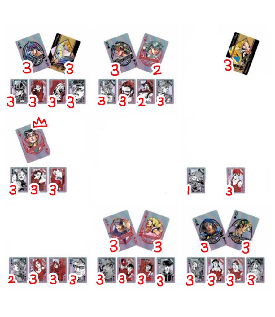 交換】ジョジョの奇妙な冒険 ジョジョワールド オーロラトランプ 譲