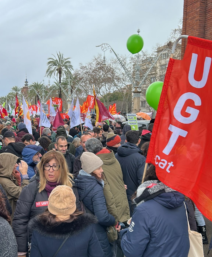 🔴 Davant l’incompliment del calendari de negociació, ens mobilitzem per defensar una educació de qualitat.