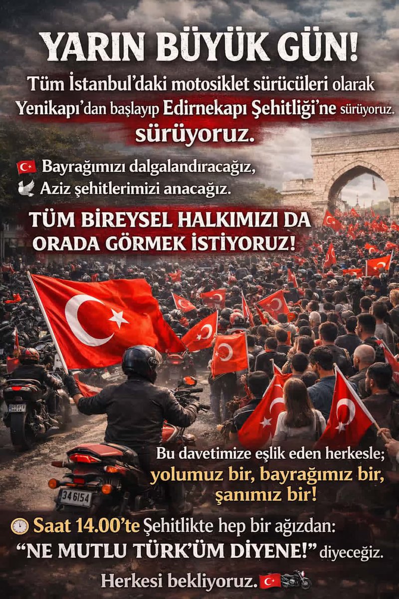 MuratTomris's tweet photo. Saat 14:00 Edirnekapı şehitliği https://t.co/xOrqrqOI59