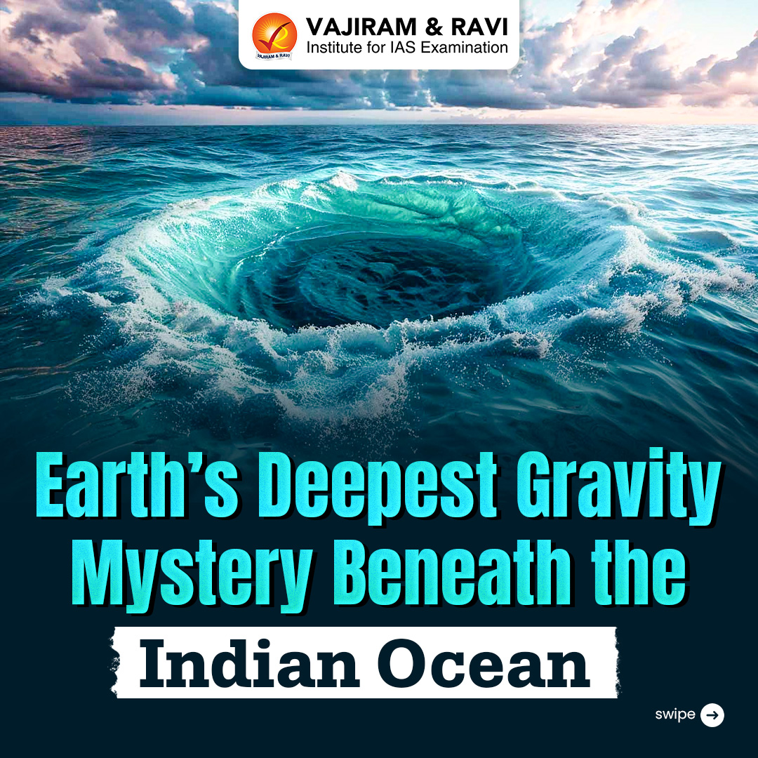 VajiramRavi's tweet image. Deep beneath the Indian Ocean lies a mysterious gravity anomaly shaped by tectonic plates and mantle forces over millions of years. A hidden secret of Earth finally coming to light.

#IndianOcean #EarthScience #GravityAnomaly #Geology #PlanetEarth #ScienceFacts #EarthMystery