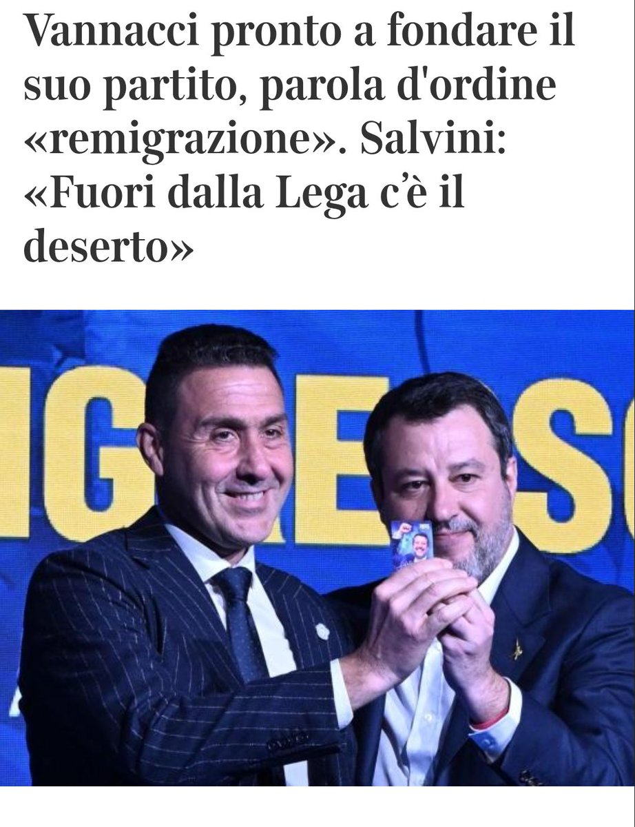 sulcomplottismo's tweet image. Era inevitabile. Vannacci si prepara a fare opposizione alla destra di Meloni, dove i delusi sono più di quanto immaginiamo. Se e quando Meloni fallirà, la destra avrà una nuova alternativa da testare, ancora più estrema.