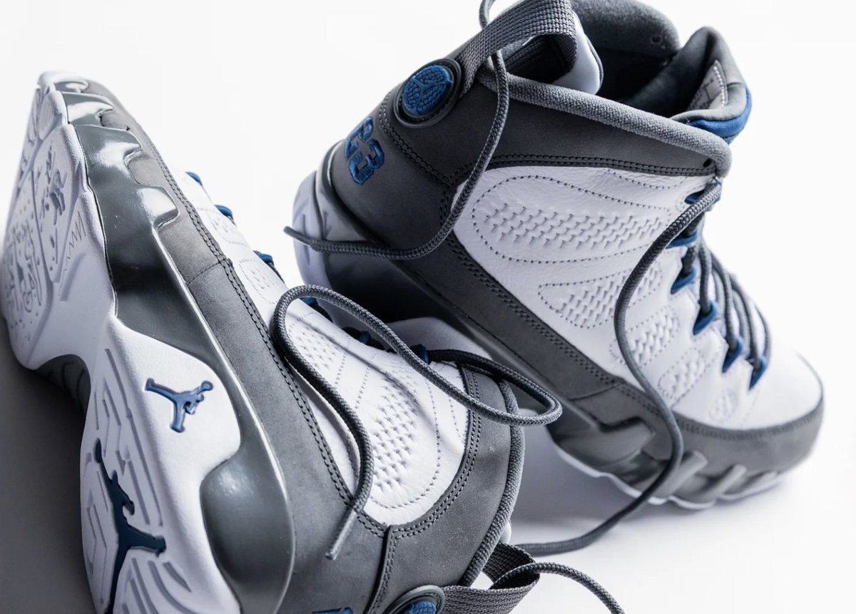 AD: Dropped via Shoe Palace 
Jordan Retro 9 'White/Flint Grey'

M shopstyle.it/l/cx5hL
G shopstyle.it/l/cx5iT
P shopstyle.it/l/cx5hM
T shopstyle.it/l/cx5iU