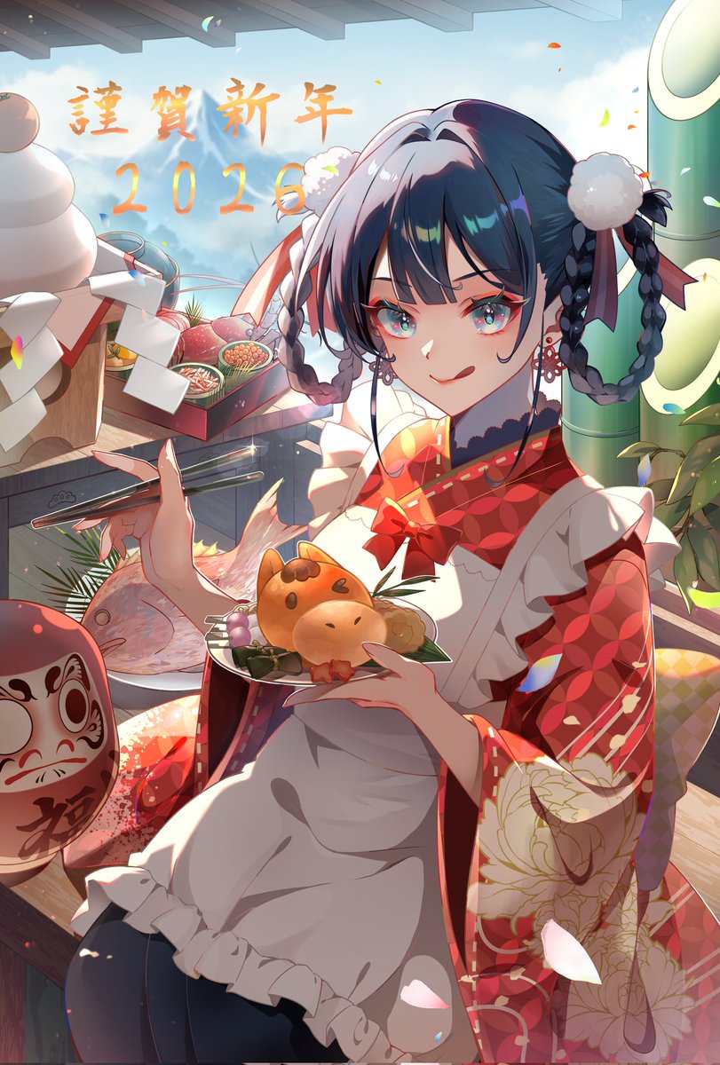 １ヶ月ぐらい遅刻しましたがあけおめ絵です🫶
生活がバタバタで今年はどれぐらいお絵描きできるか分からないですが温かく見守ってもらえるとありがたいです🙏🙏🙏