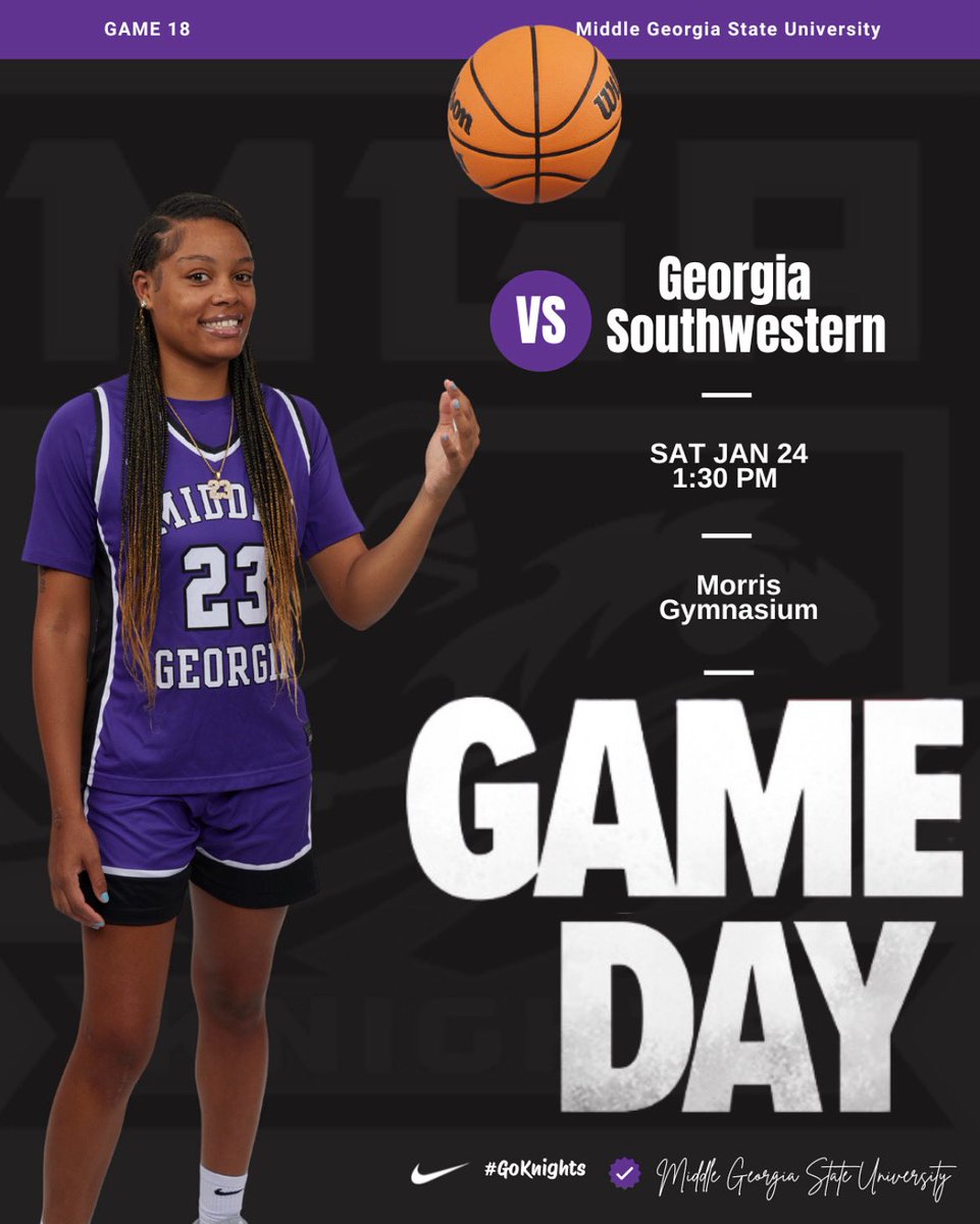 WAKE UP, IT’S GAME DAYYY

Round Two of conference starts today ⚔️ It’s a New Season 😤 

🆚: Georgia Southwestern 
⏰: 1:30PM 
📍: Morris Gymnasium- Cochran, GA 
📺:  pbcsportsnetwork.com/mgaknights/  

#KnightShift