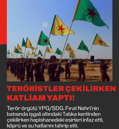 YPG PKK sadece öldürmek istiyor ölünce "katliam" diyor.

DEM parti sadece kürtler ölmesin istiyor çok değişik bir kafa yapısı daha önce görülmemiş bir faşizan bakış

#kobani #belçimBilgin