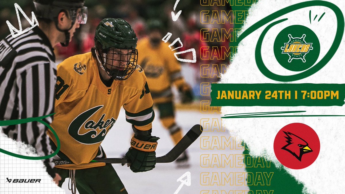 GAME DAY!
Location: Ronald B. Stafford Ice Arena
Time: 7:00pm
Date: January 24th, 2026