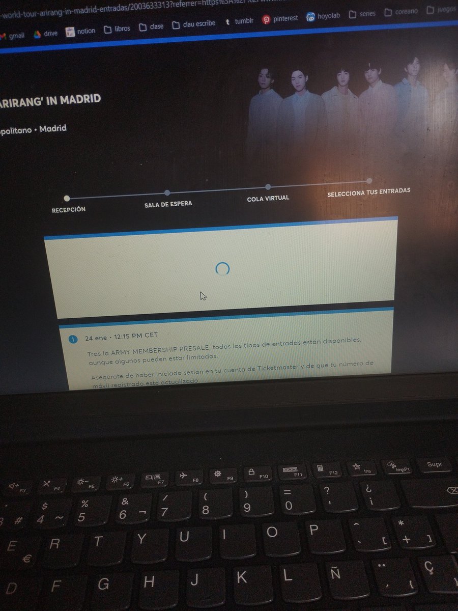 QUÉ ESTÁ PASANDO?? POR QUÉ SE QUEDA CARGANDO???