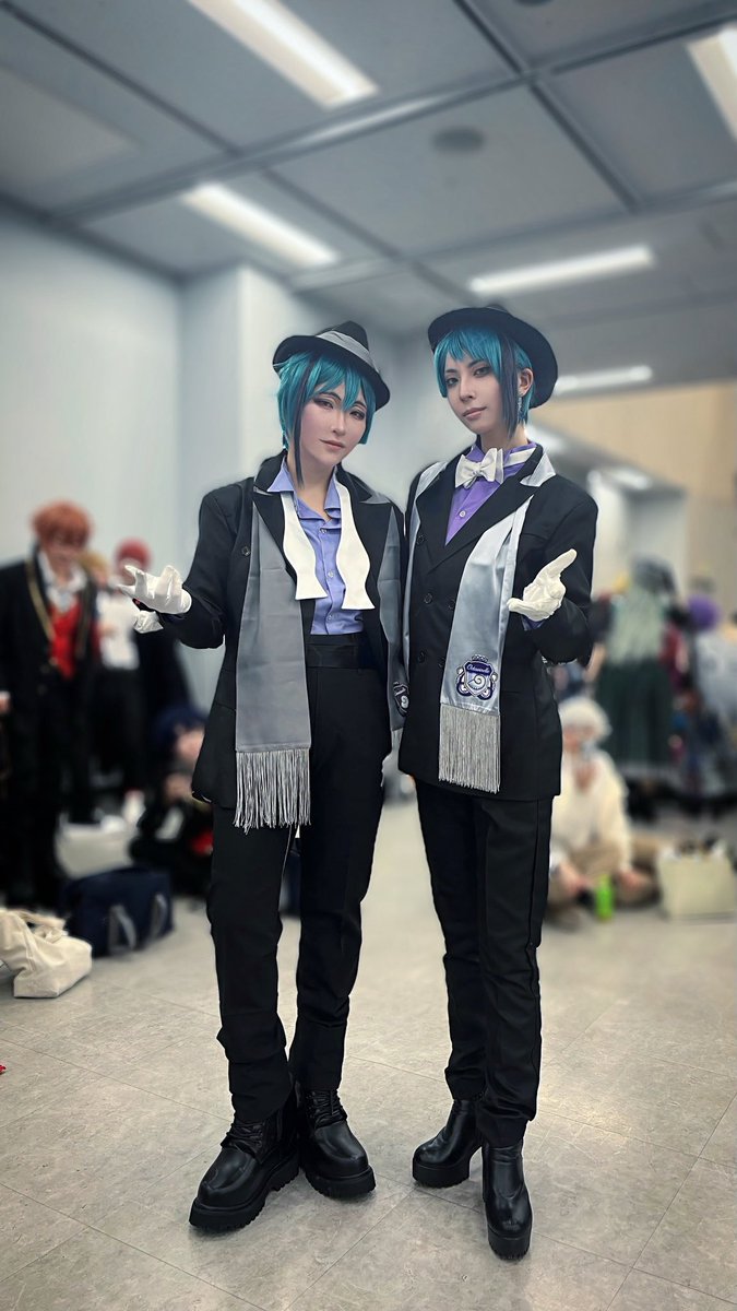 りだつ‼️今日はオクタででっかフロイドしてました🫶明日はhrak心操くんでいるのでまた交流出来たら嬉しいです🍀
 #アコスタ池袋