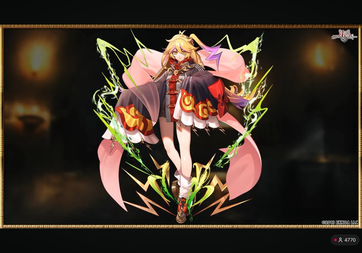 娘ちゃんいらっしゃ☺️ #千年戦争アイギス