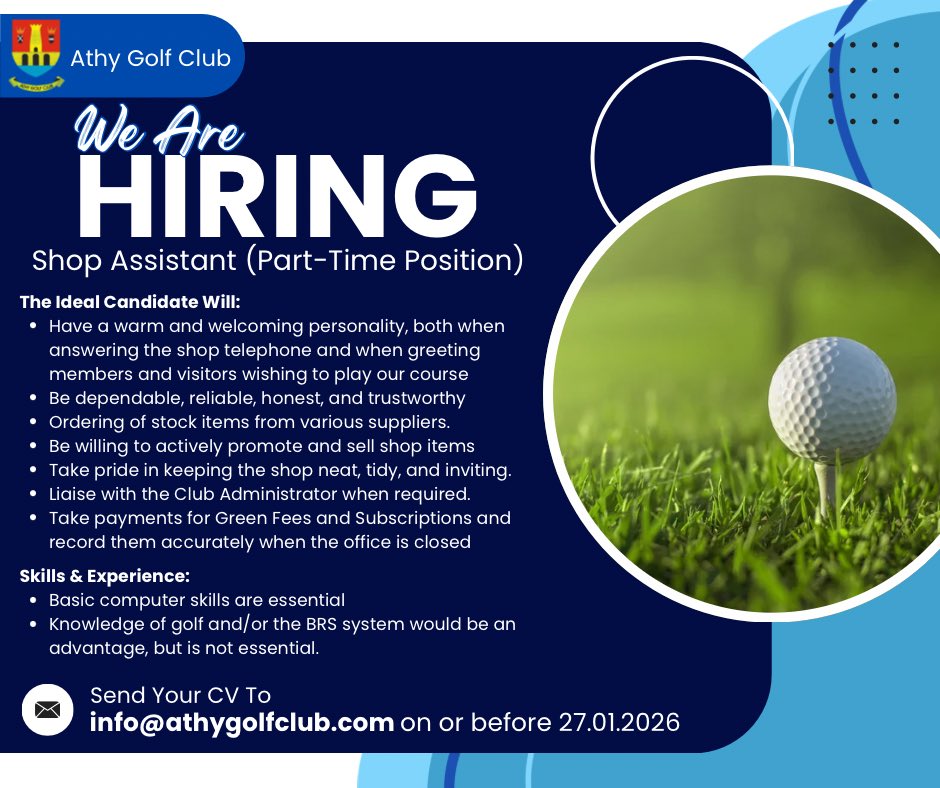 Athy Golf Club tweet media