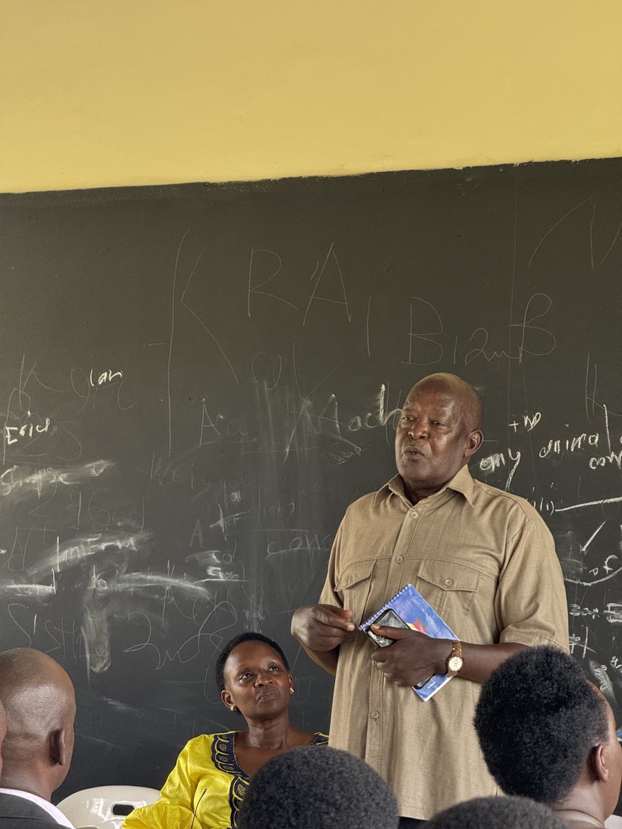 SMusherure's tweet image. Stakeholder meeting, Rugushuru Seed Secondary School, Ssembabule #Protecting the gains ⁦@NRMOnline⁩ ⁦@Educ_SportsUg⁩
