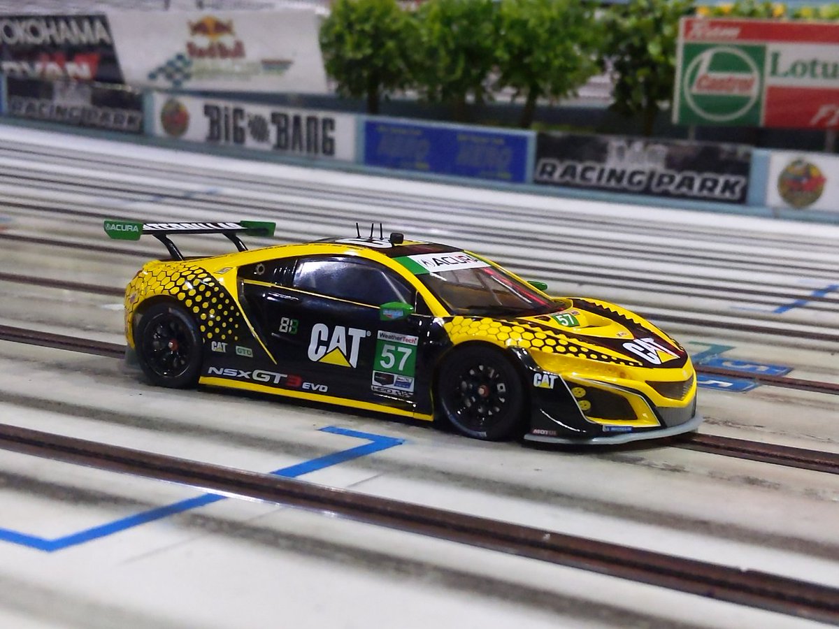 できた！😍 #スロットカー #NSX #ビッグ・バン