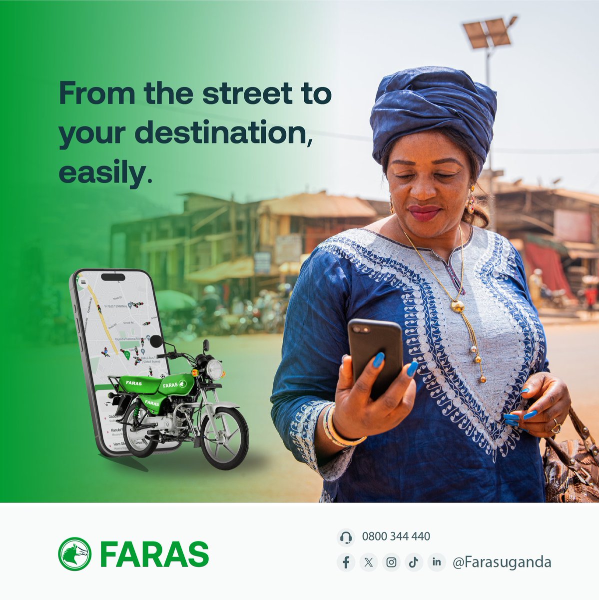 farasugapps's tweet photo. From the street to your destination—easy, safe, reliable. 🚖📱
Move with confidence using Faras. #faras https://t.co/Iei6usoLt8