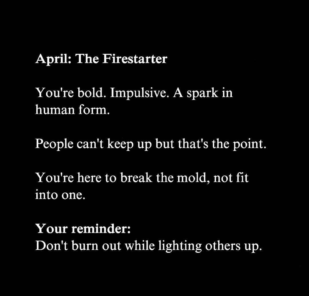 April