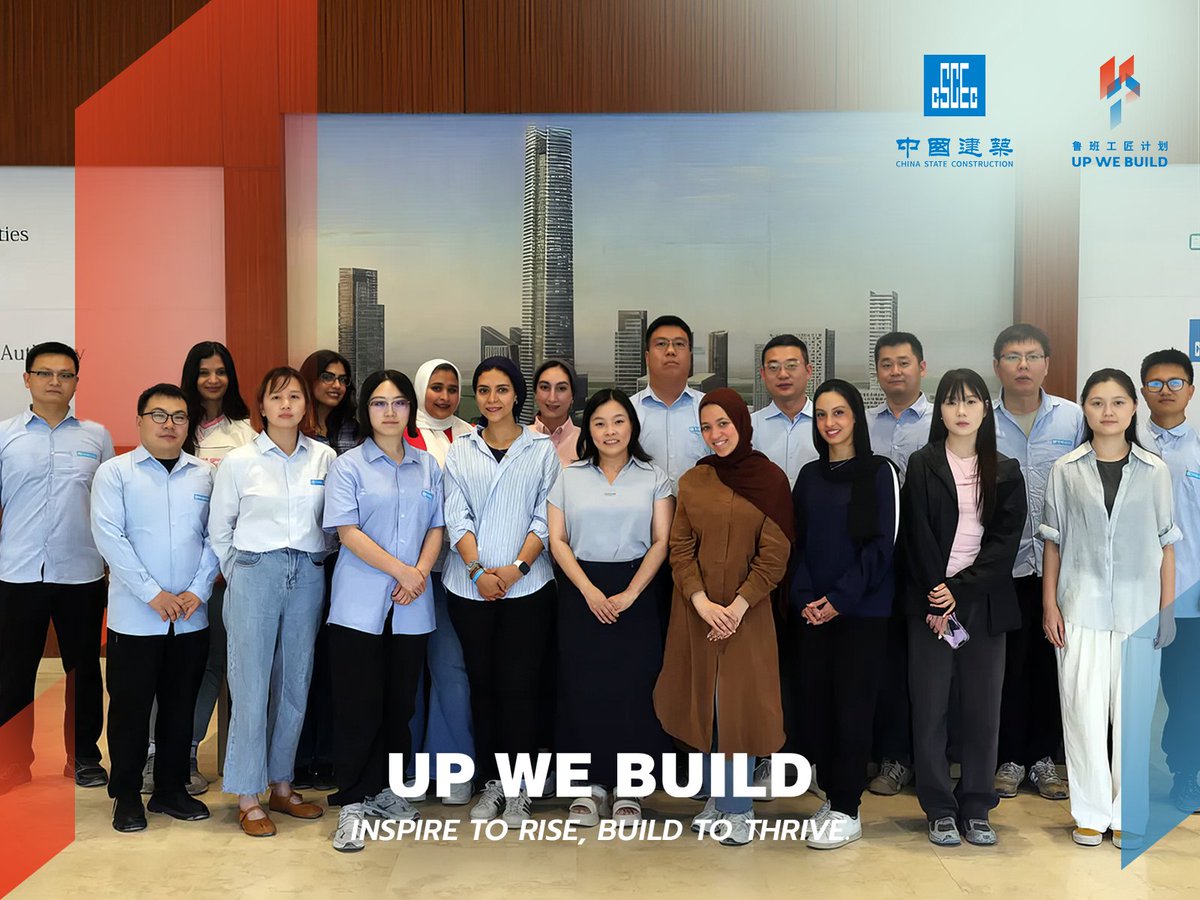 CSCECNEWS's tweet photo. #UpWeBuild Today marks the #InternationalDayofEducation.
At CSCEC, education goes beyond classrooms—it lives in skills passed on and opportunities created.
Through Up We Build, we empower employees, support women, and create learning pathways for students and children.
Because when skills grow, futures take shape.