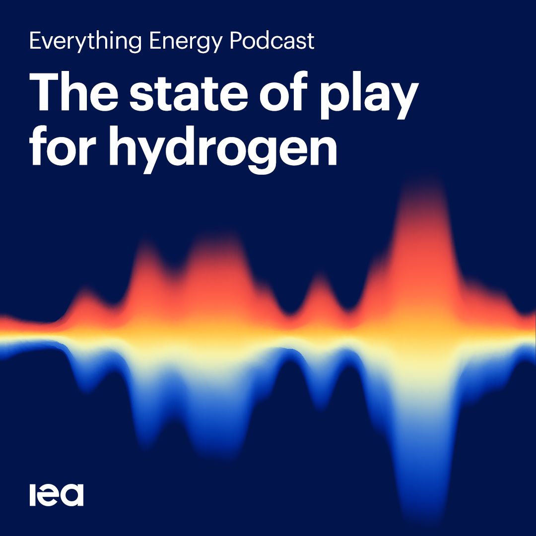 🎧 Our latest Everything Energy podcast episode is out!
 
Listen as IEA’s <a href="/Jose_EnergyCC/">Jose M Bermudez</a> examines current trends in the global hydrogen sector &amp; how they measure up against government &amp; industry ambitions.
 
Apple Podcasts: iea.li/4epjqJt
Spotify: iea.li/4eowcbi