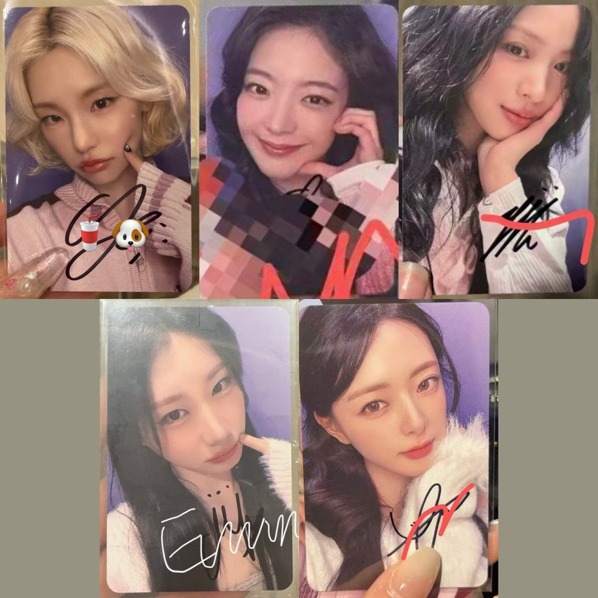 ITZY TNVS MAKESTAR ヨントントレカ　冬越しver 🐜 ITZY <TUNNEL VISION> TNVS makestar ms special holiday fansign