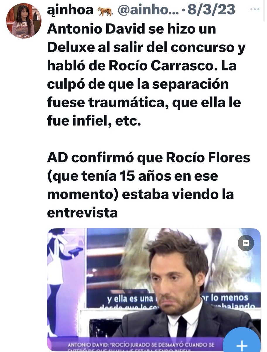 Utilizar a tus hijos para q odien a su madre con el fin de lucrarte con ello,es la barbarie más cruel que puede cometer un ser humano.Eso has hecho tú, AD.Instrumentalizar a tus propios hijos.Imagínate que no harías con alguien que no te corra por las venas….me produces terror.