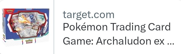 cardrestocks's tweet image. Back in stock 👇 #TARGET #AD 

$49.99 : bit.ly/4882VyO