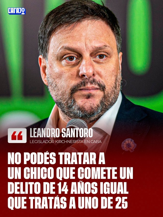 Decile eso a la familia de Jeremías Monzón, lacra.