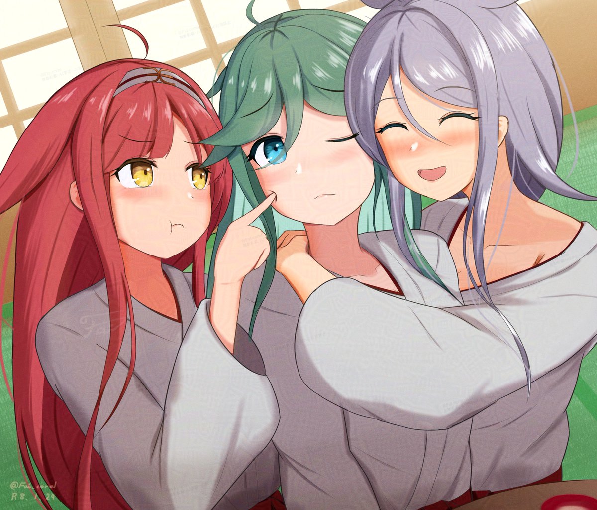 海風姉はお酒に弱い